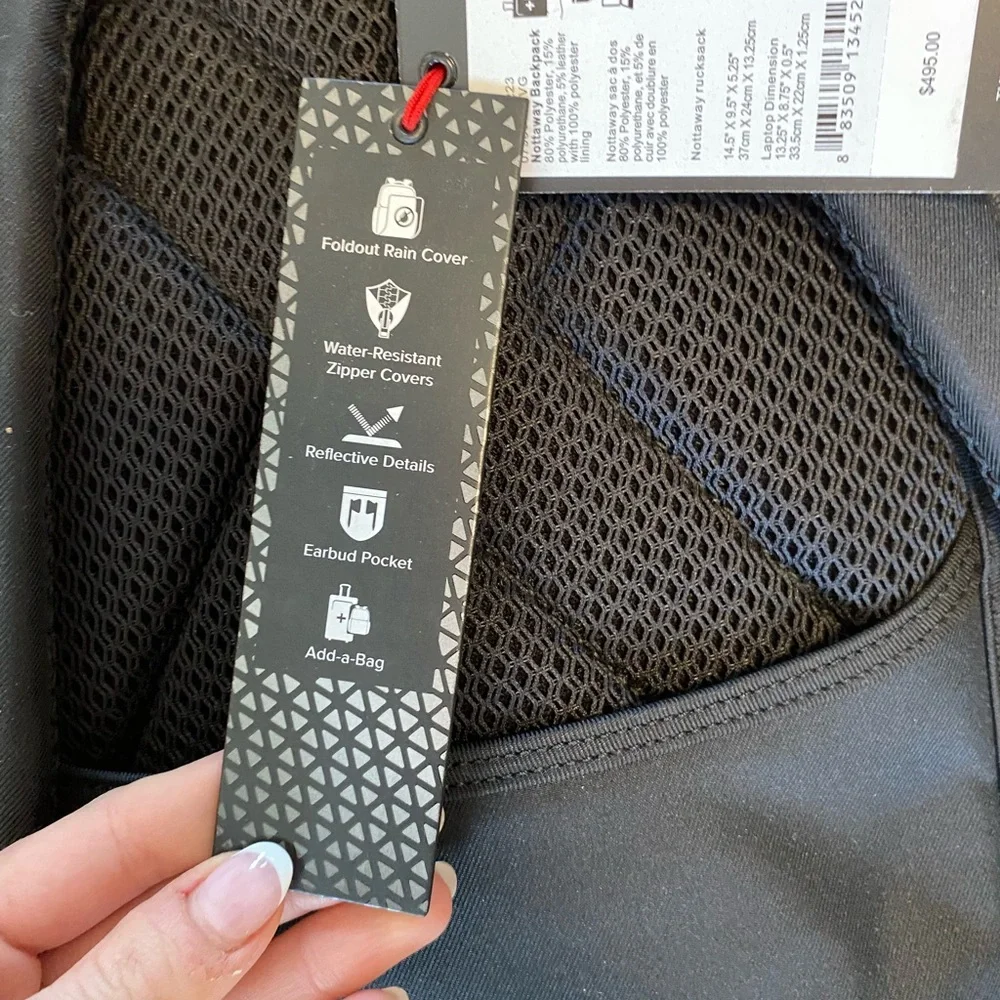 New W/Tags Tumi Nottaway Rucksack Backpack